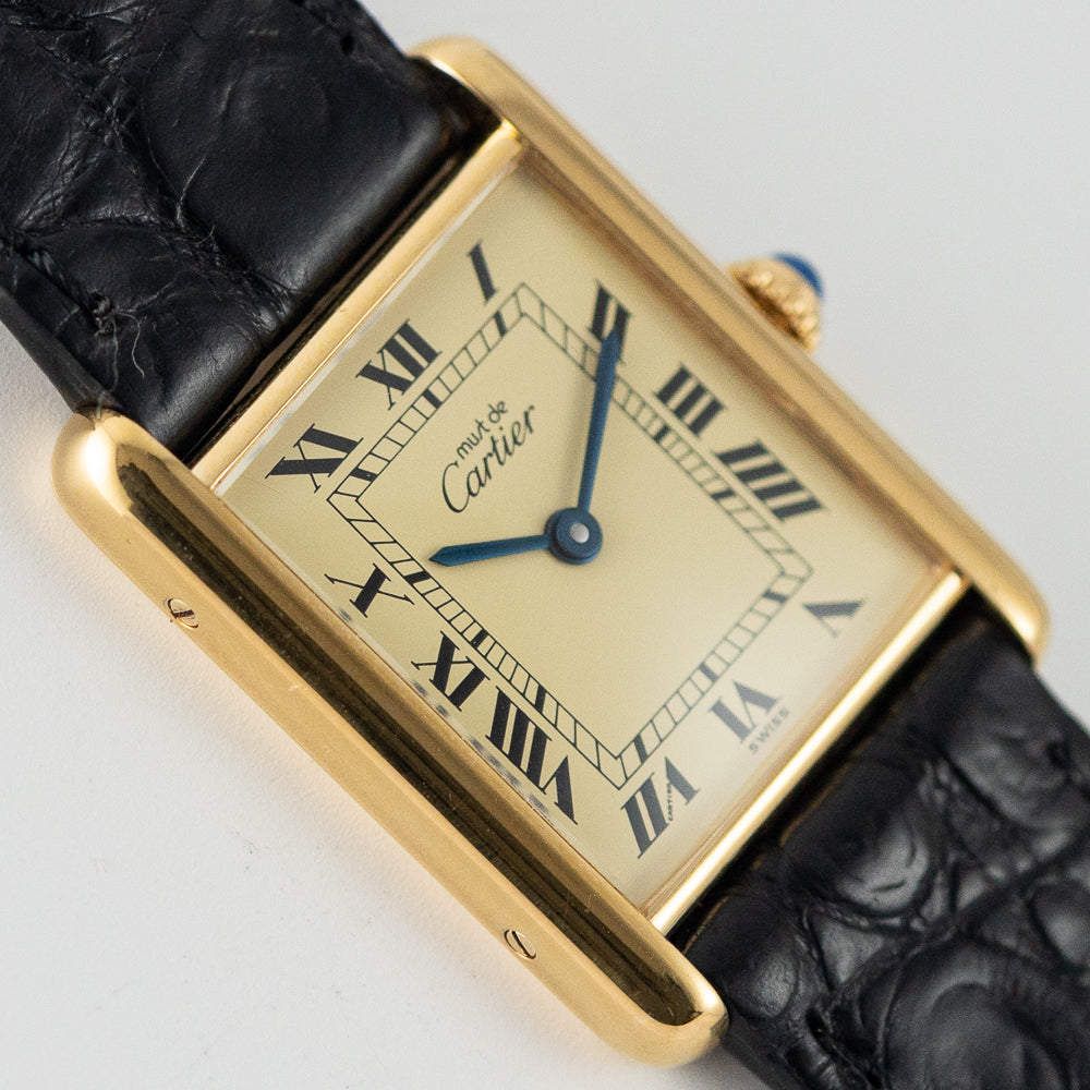 CARTIER LM MUST DE TANK REF.590005