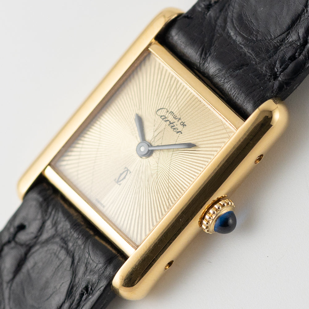 CARTIER SM MUST DE TANK DISCOR DIAL