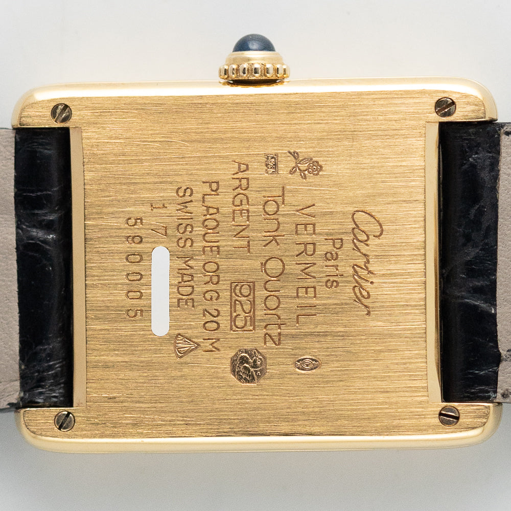 CARTIER LM MUST DE TANK REF.590005