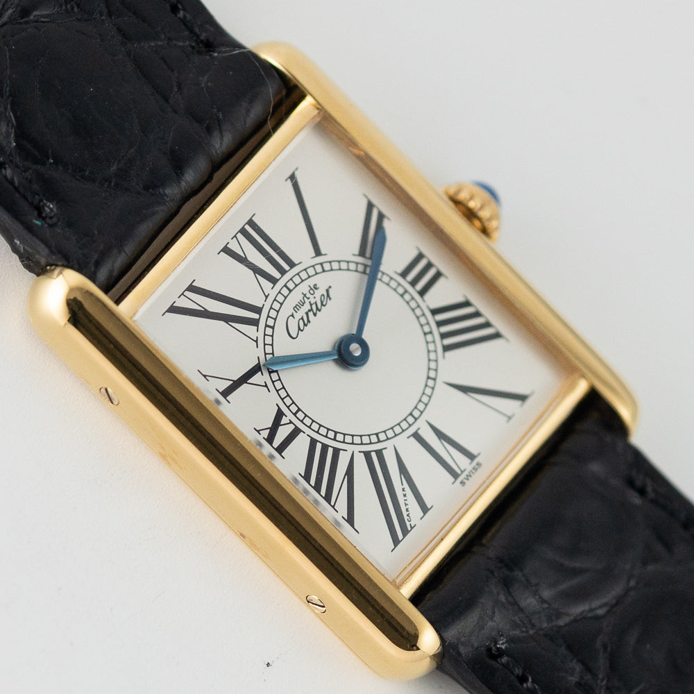 CARTIER LM MUST DE TANK REF.1615 OPARAN DIAL