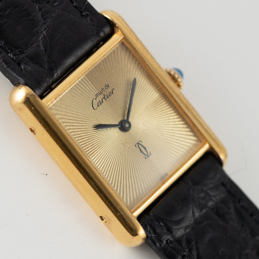 CARTIER LM MUST DE TANK DISCOR DIAL