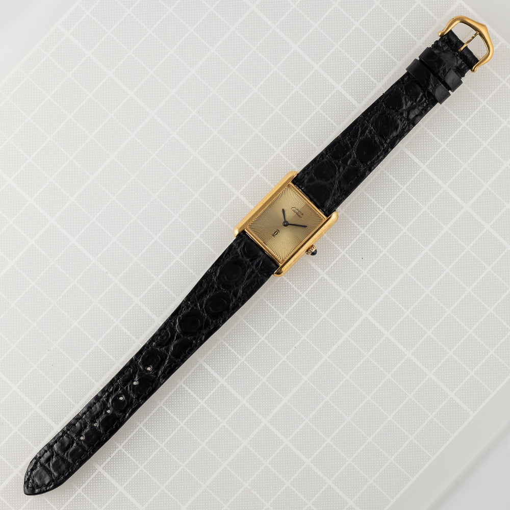 CARTIER LM MUST DE TANK DISCOR DIAL