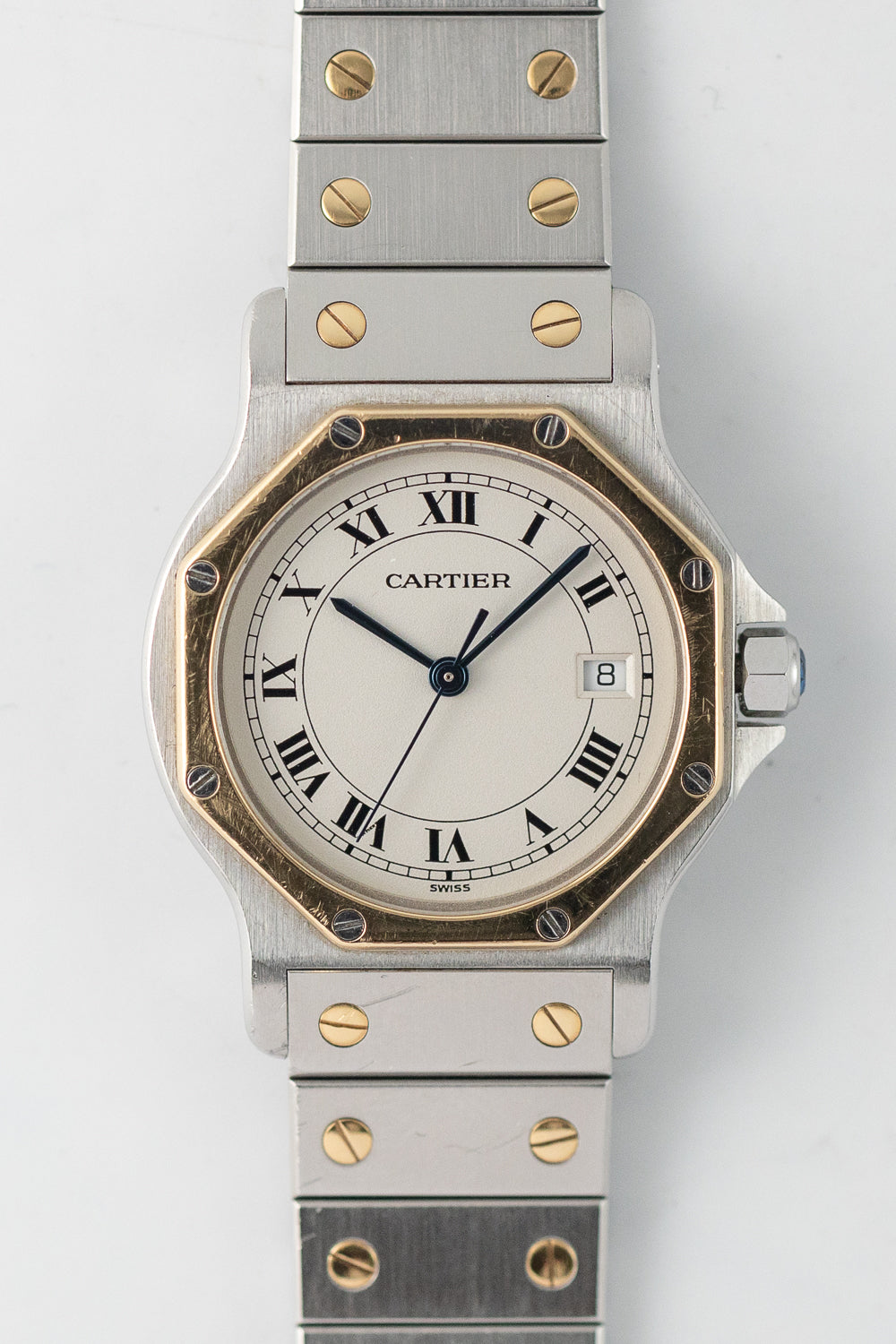 CARTIER LM SANTOS OCTAGON Ref.187902