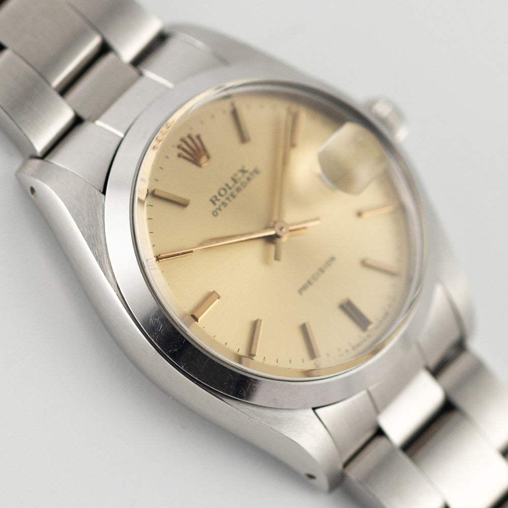 ROLEX OYSTERDATE Ref.6694 Gold Dial