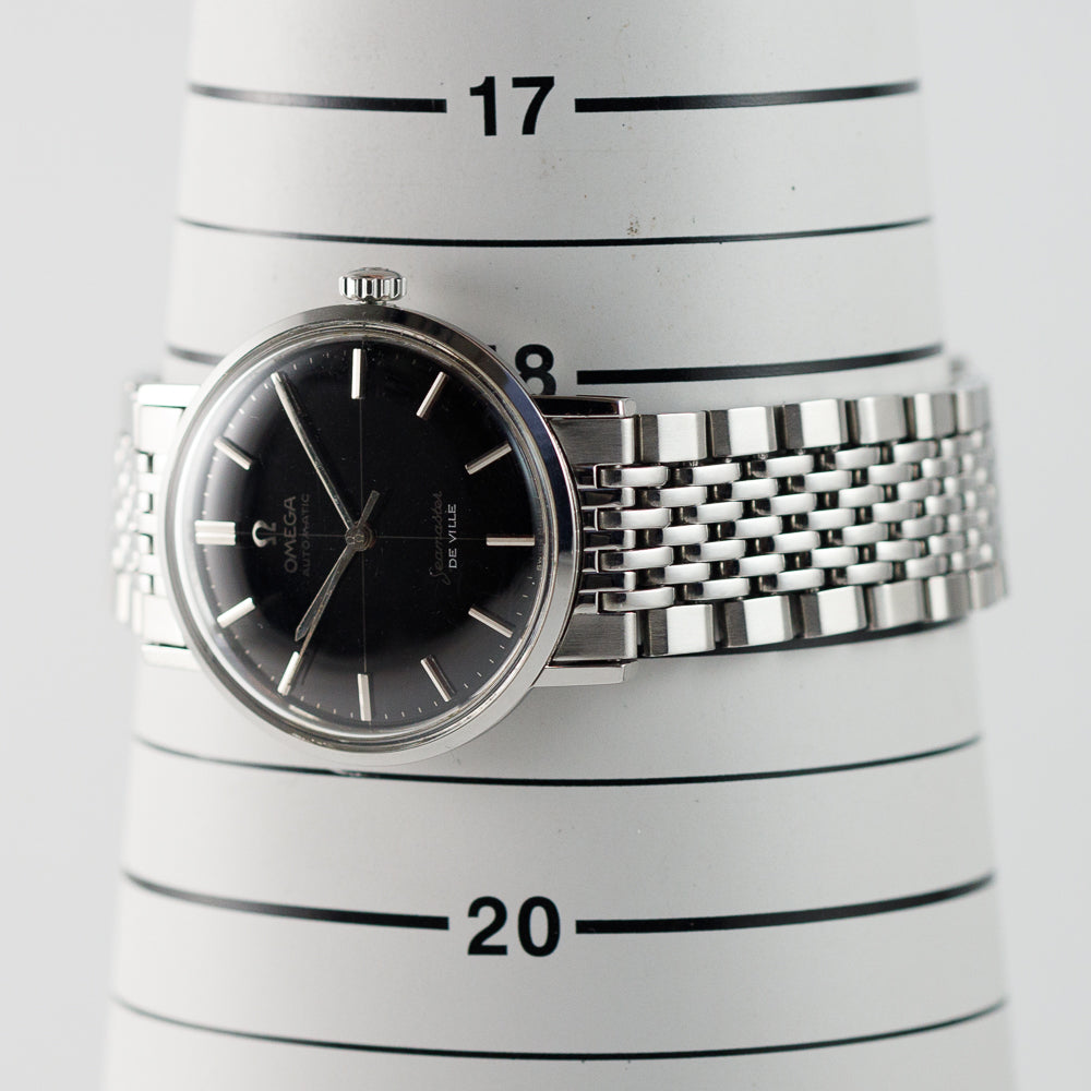 OMEGA Seamaster DE VILLE Ref.14765 Black Gilt Dial