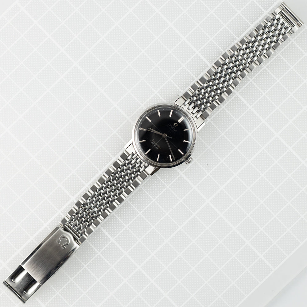 OMEGA Seamaster DE VILLE Ref.14765 Black Gilt Dial