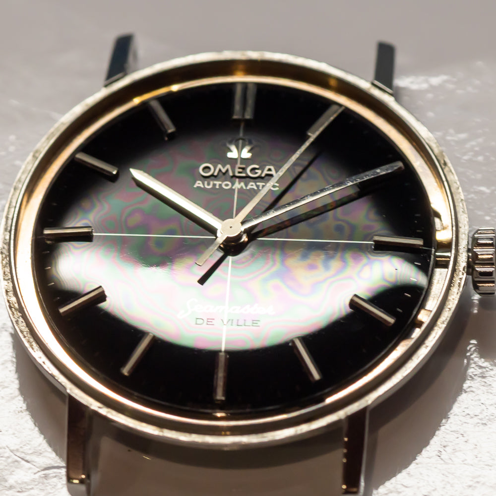 OMEGA Seamaster DE VILLE Ref.14765 Black Gilt Dial
