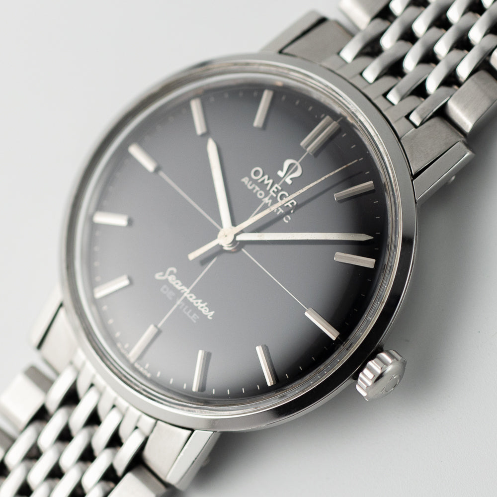 OMEGA Seamaster DE VILLE Ref.14765 Black Gilt Dial