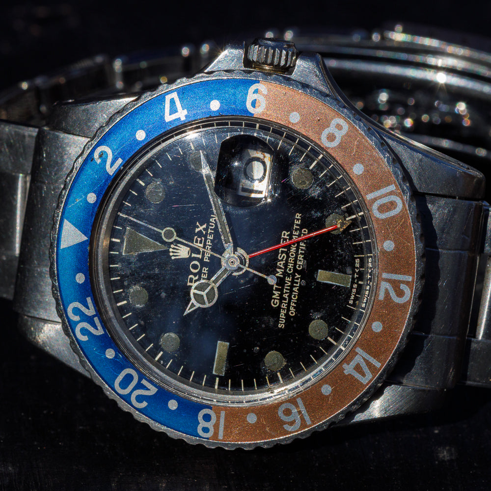 ROLEX GMT-MASTER Ref.1675 Gilt Dial