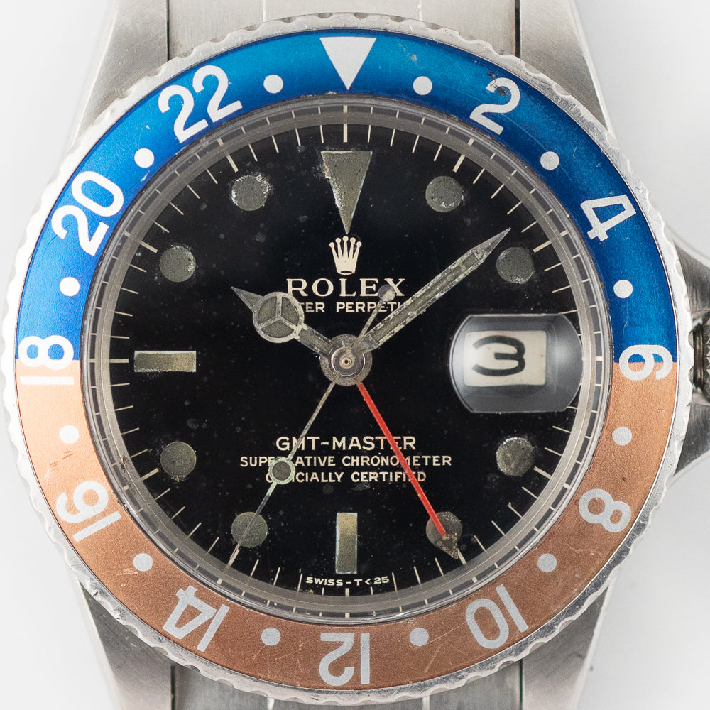 ROLEX GMT-MASTER Ref.1675 Gilt Dial