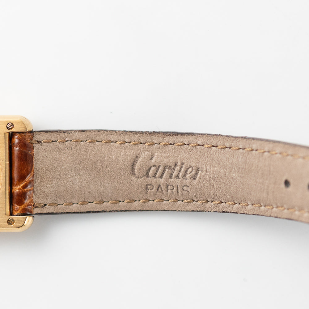 CARTIER SM MUST DE TANK REF.5057001 almost NEW OLD STOCK