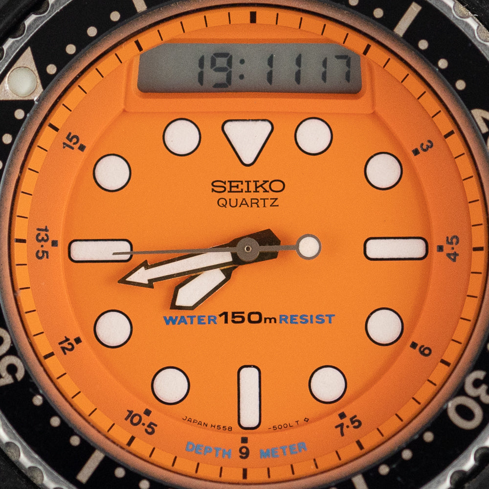 SEIKO 150m Hi-Brid diver Ref.H558-500A