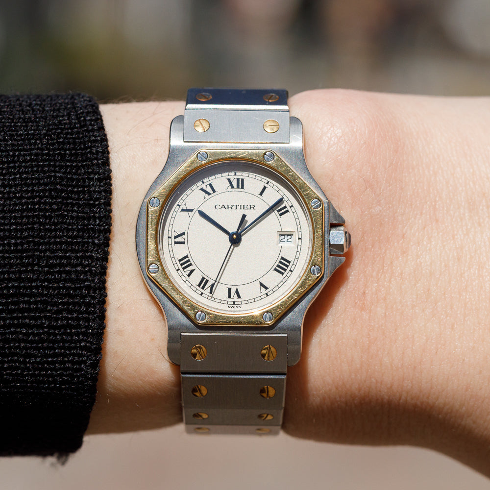 CARTIER LM SANTOS OCTAGON Ref.187902