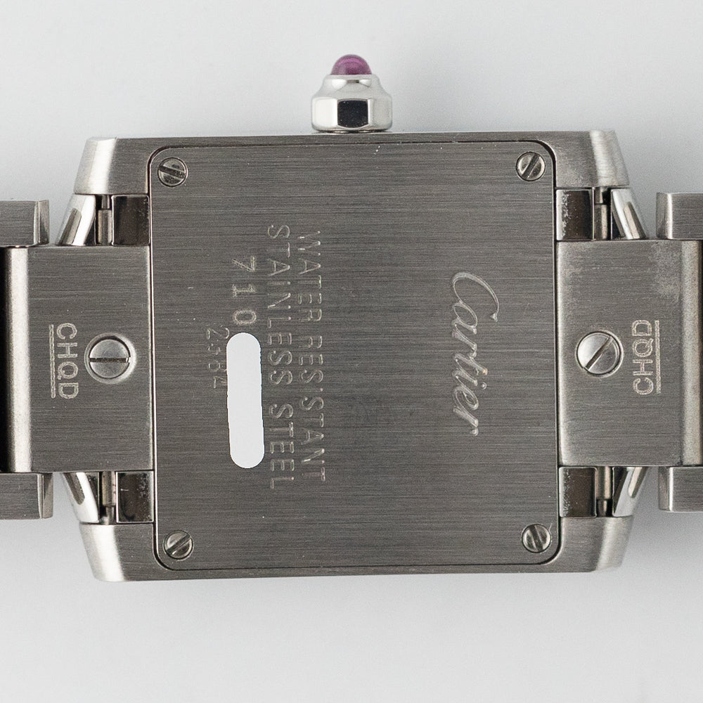 CARTIER SM TANK FRANCAISE Ref.2384 MOP Dial