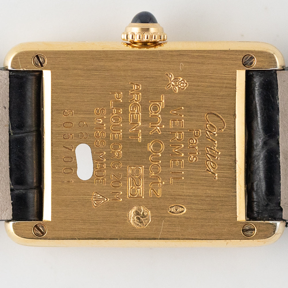 CARTIER SM MUST DE TANK REF.5057001 OPARAN DIAL