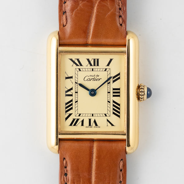 CARTIER MM Must de Tank Ref.2415 – TIMEANAGRAM