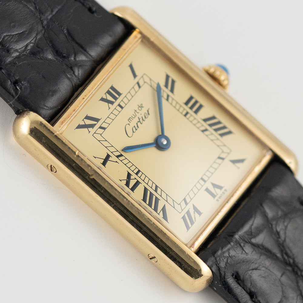 CARTIER LM MUST DE TANK REF.590005