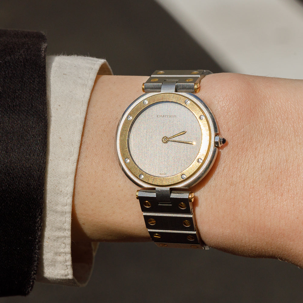CARTIER LM SANTOS RONDE Ref.8191 GHOST DIAL
