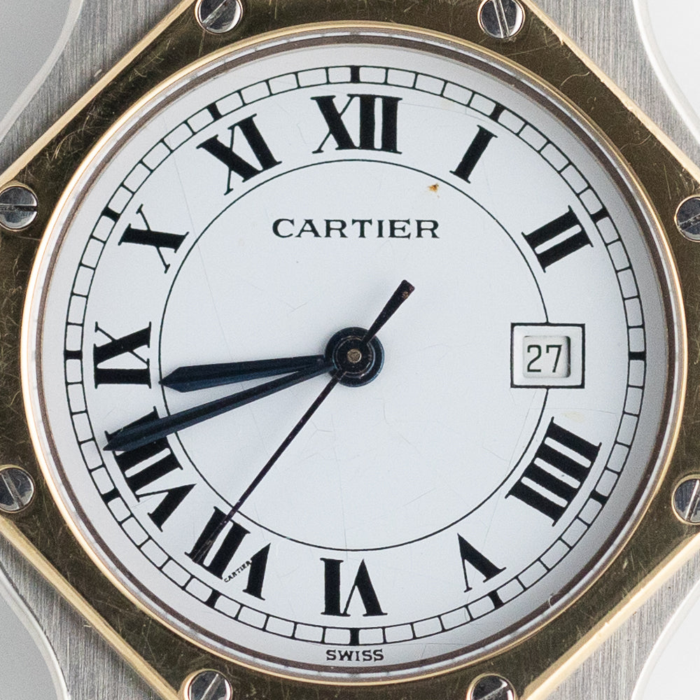 CARTIER LM SANTOS OCTAGON REF.2966