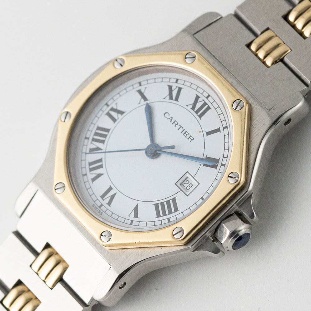 CARTIER LM SANTOS OCTAGON REF.2966