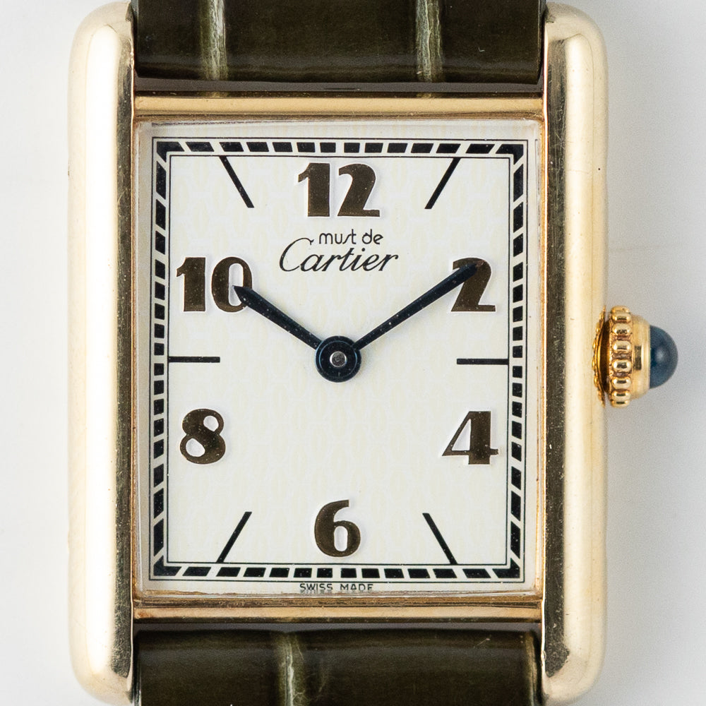 CARTIER LM MUST DE TANK REF.590005
