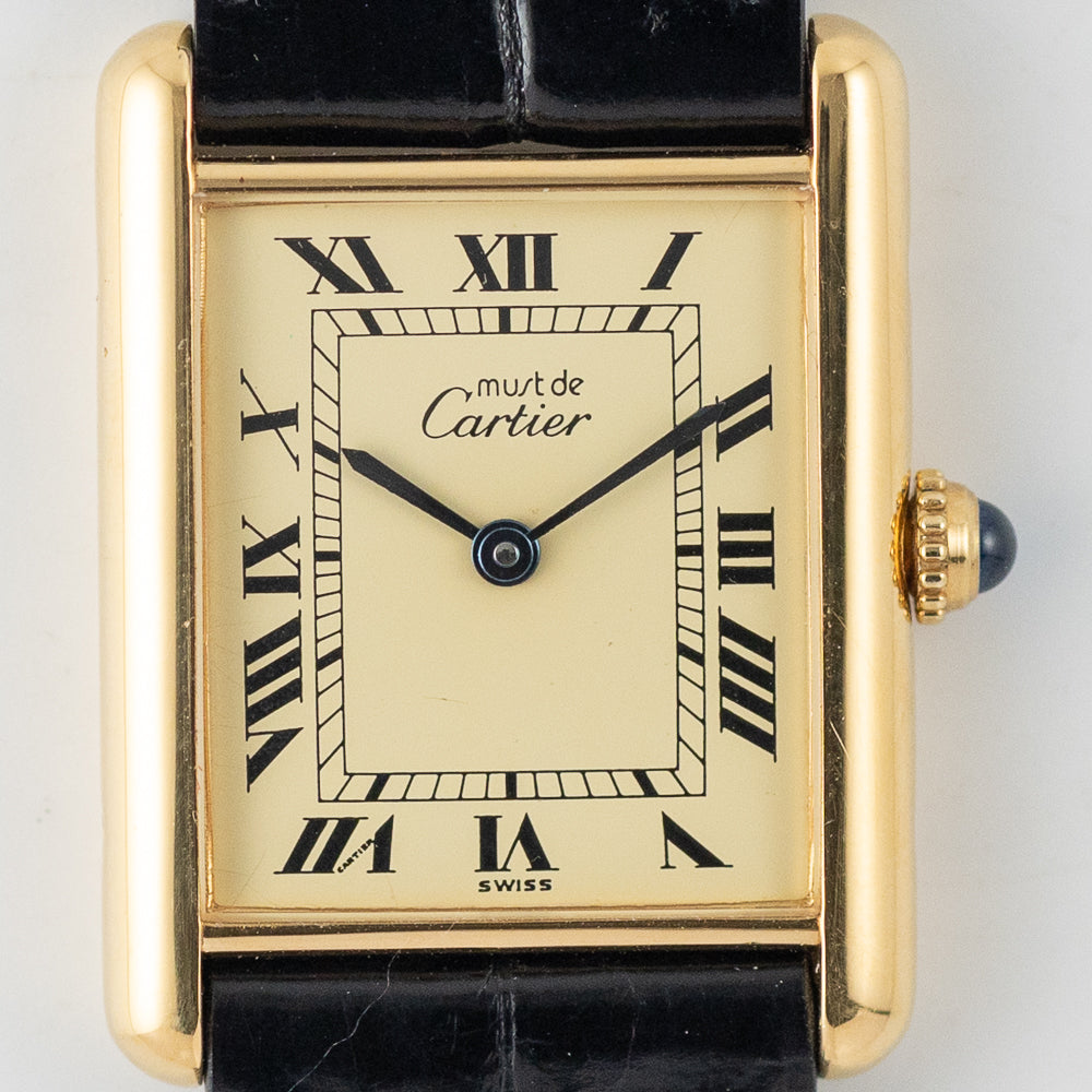 CARTIER LM MUST DE TANK REF.590005