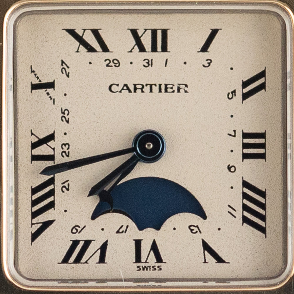 CARTIER SM Santos Galbee Moonphase Ref.119902