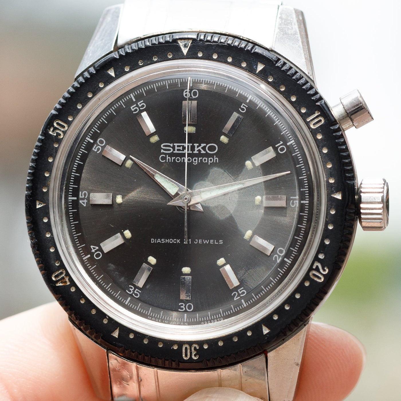 SEIKO Ref.45899 One Push Chrono – TIMEANAGRAM