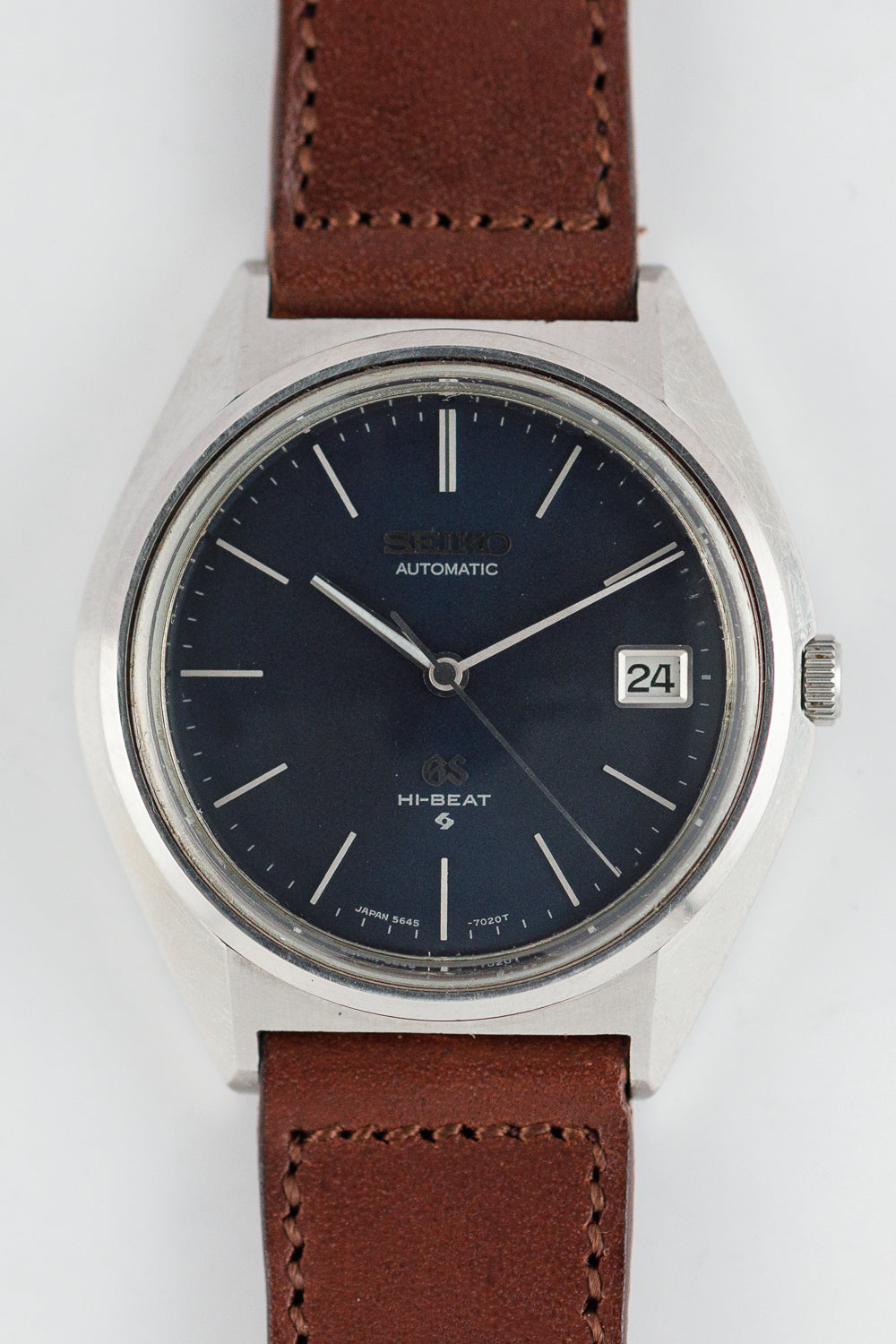 【稼働・良品】グランドセイコー 56GS 5645-7010 自動巻き GRAND SEIKO Ref.5645-7010 – TIMEANAGRAM