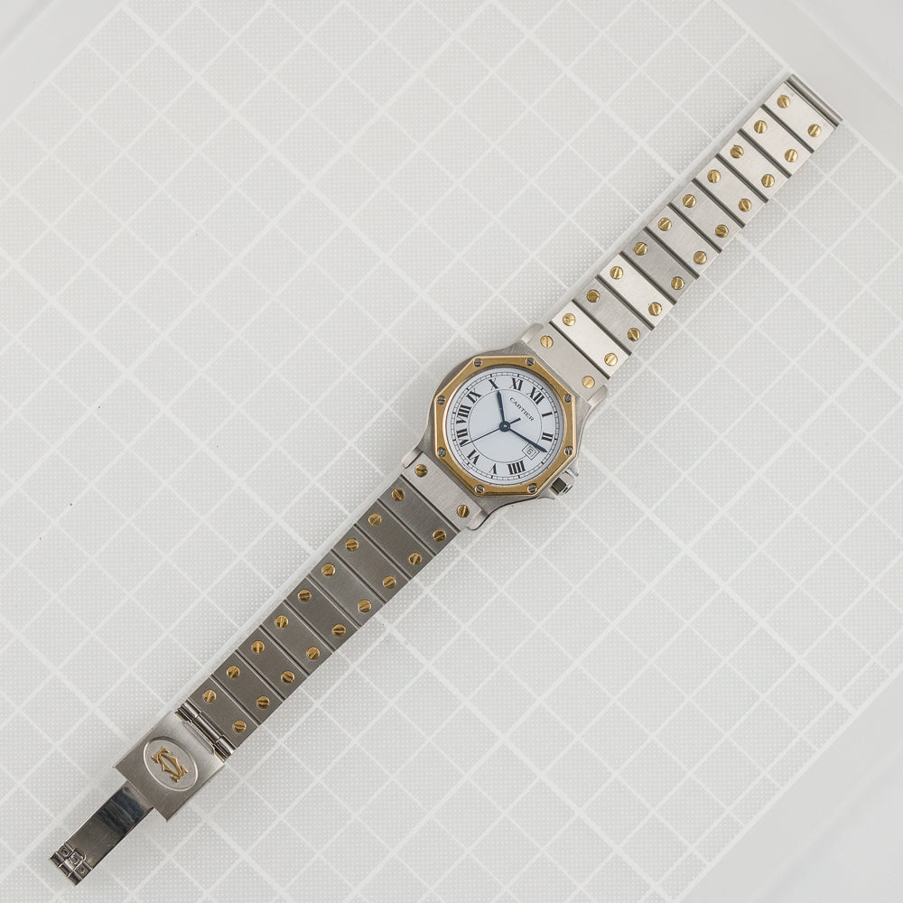 CARTIER LM SANTOS OCTAGON REF.2966