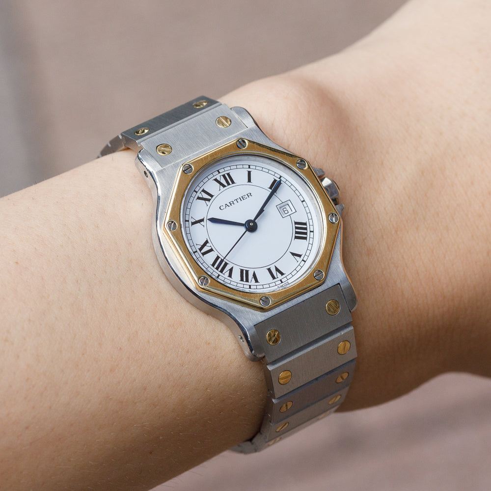 CARTIER LM SANTOS OCTAGON REF.2966