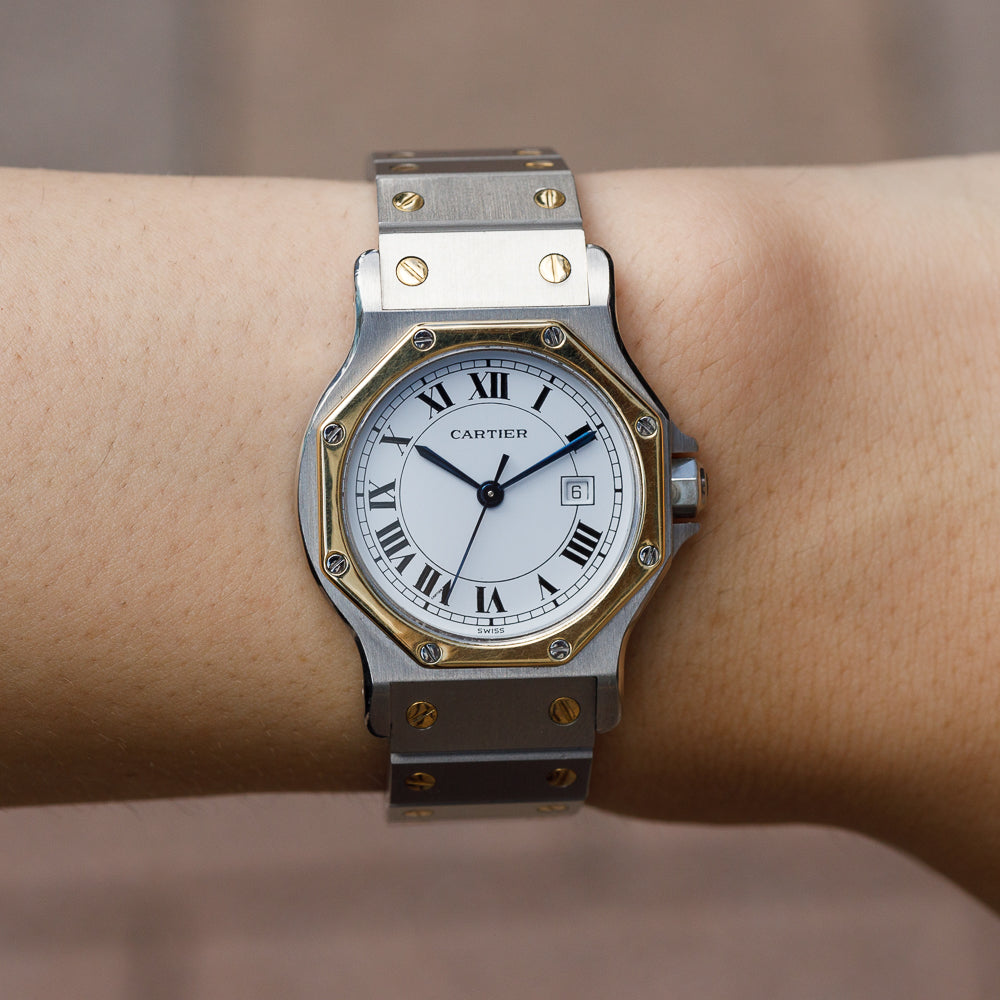 CARTIER LM SANTOS OCTAGON REF.2966