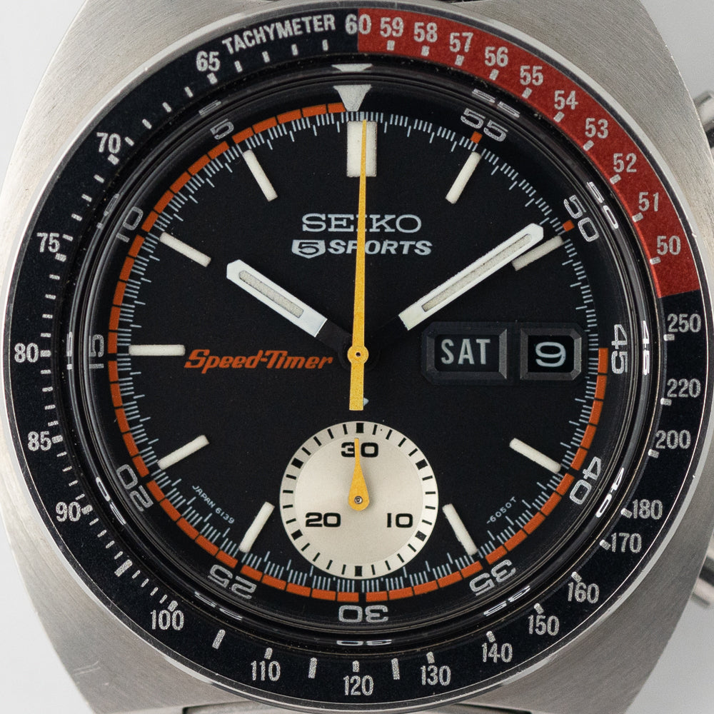 SEIKO COKE 5 SPORTS SPEED TIMER REF.6139-6032