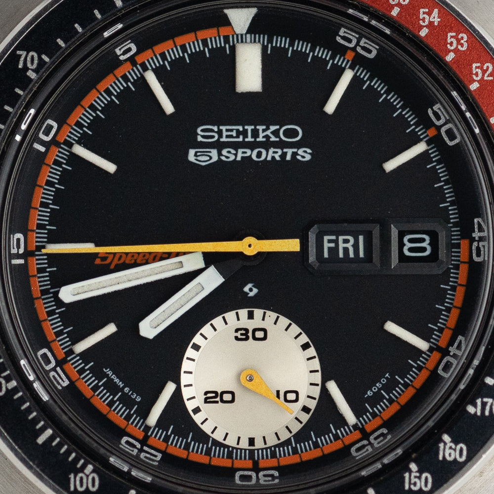 SEIKO COKE 5 SPORTS SPEED TIMER REF.6139-6032
