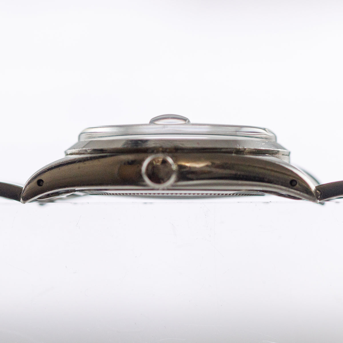 ROLEX OYSTERDATE Ref.6494 Black Gilt Dial Roulette Date