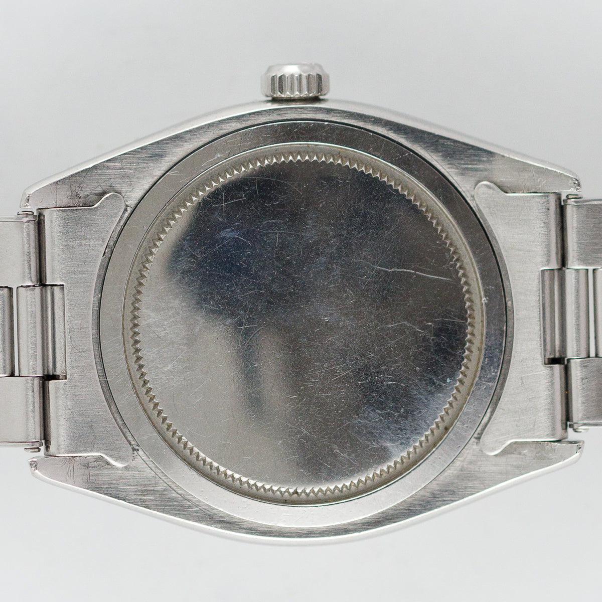 ROLEX OYSTERDATE Ref.6494 Black Gilt Dial Roulette Date