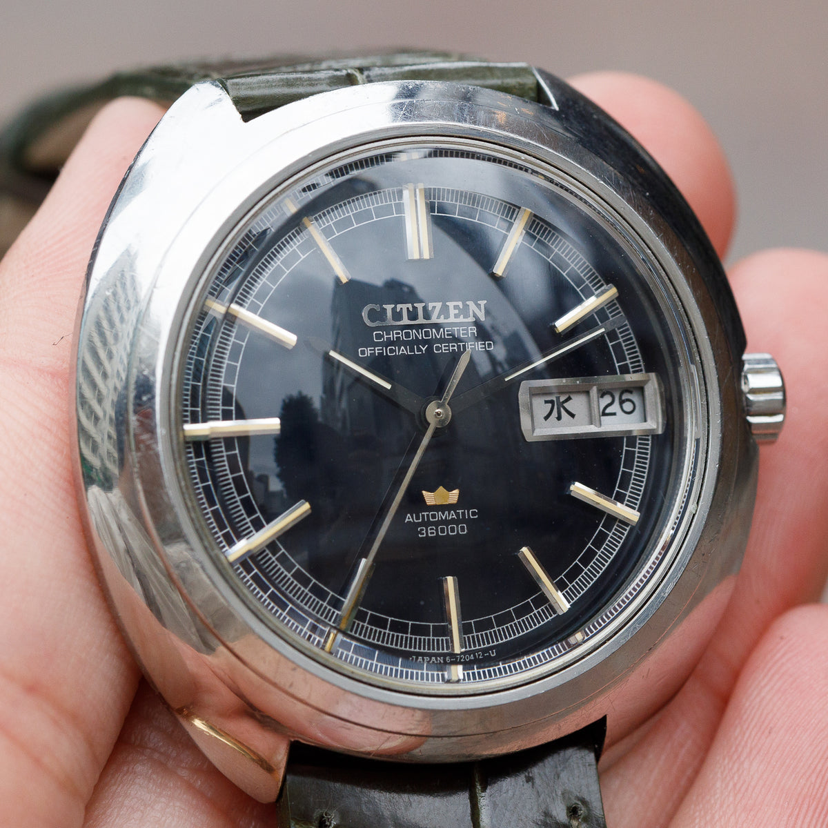 CITIZEN Leopard 10 Highness CHRONOMETER 36000 Ref.4-4720330Y