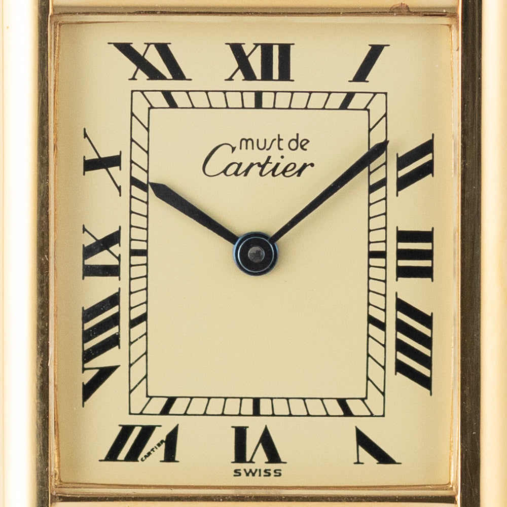 CARTIER LM MUST DE TANK REF.590005