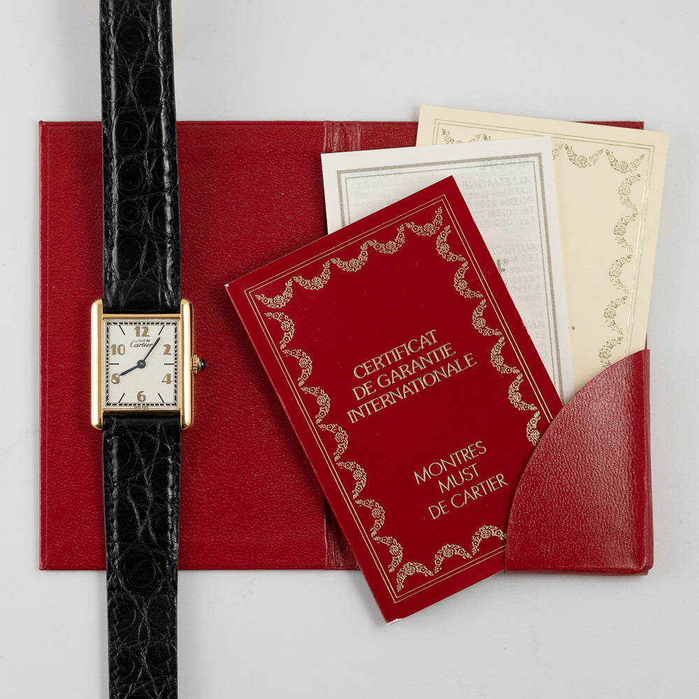 CARTIER LM MUST DE TANK REF.590005 – TIMEANAGRAM
