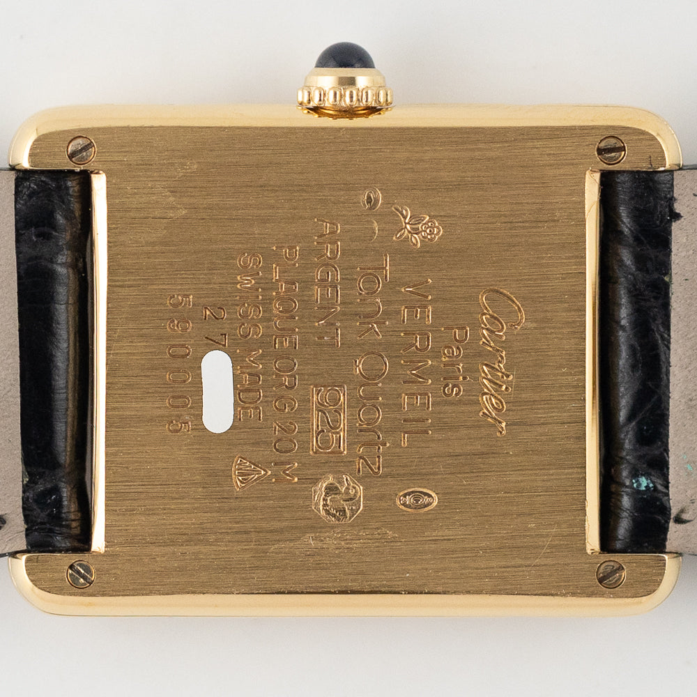 CARTIER LM MUST DE TANK REF.590005