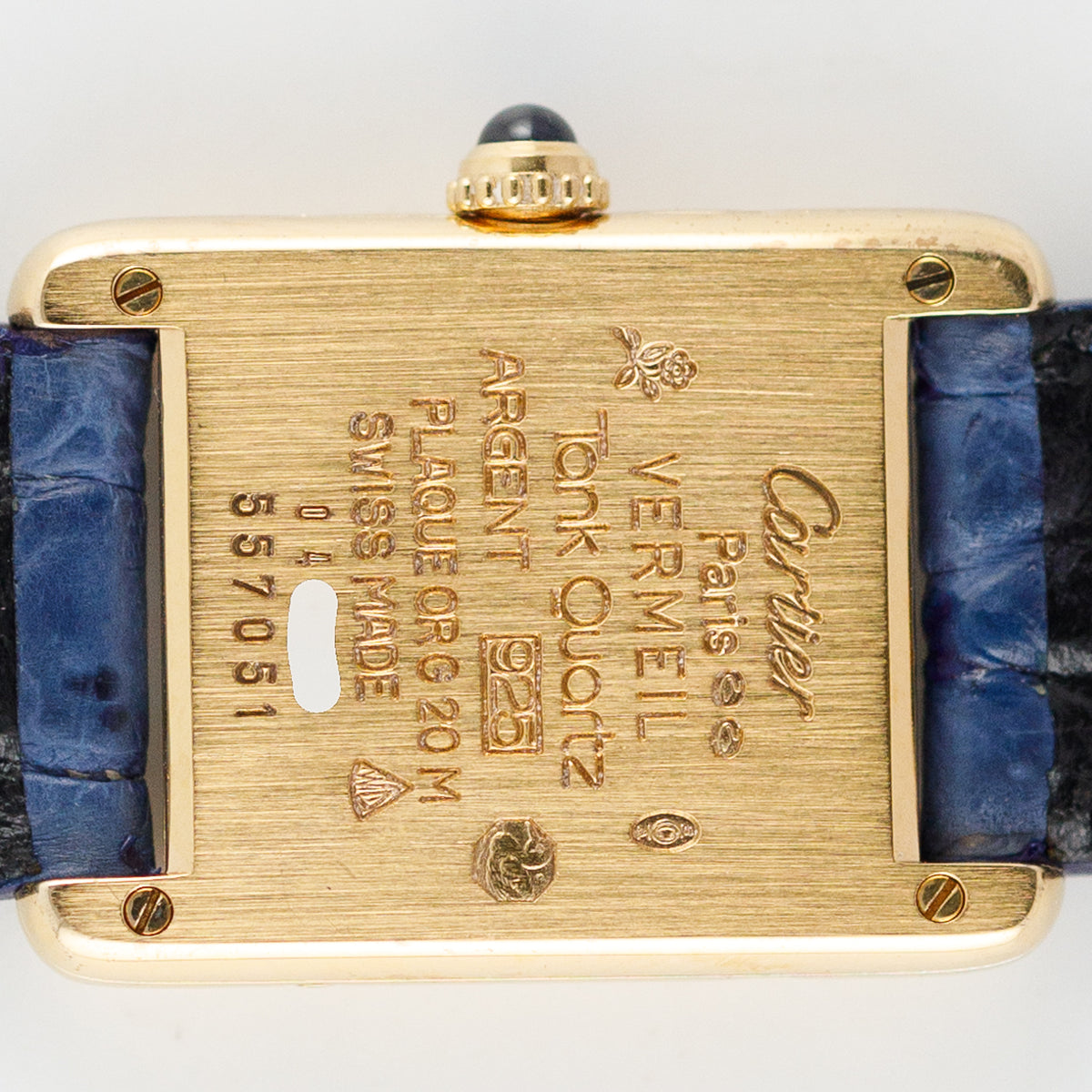 CARTIER SM Must de tank Ref.557051 FULL SET