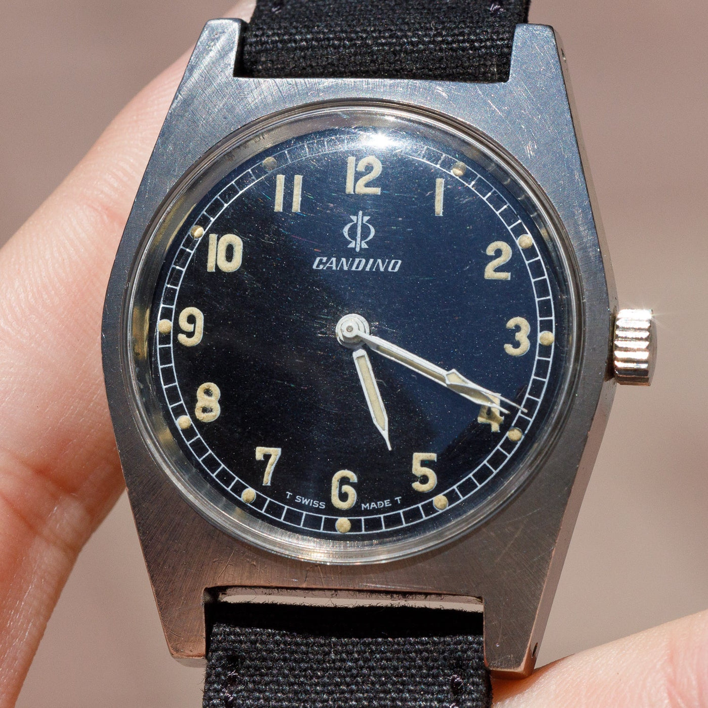 CANDINO Swedish army Ref.10511 – TIMEANAGRAM