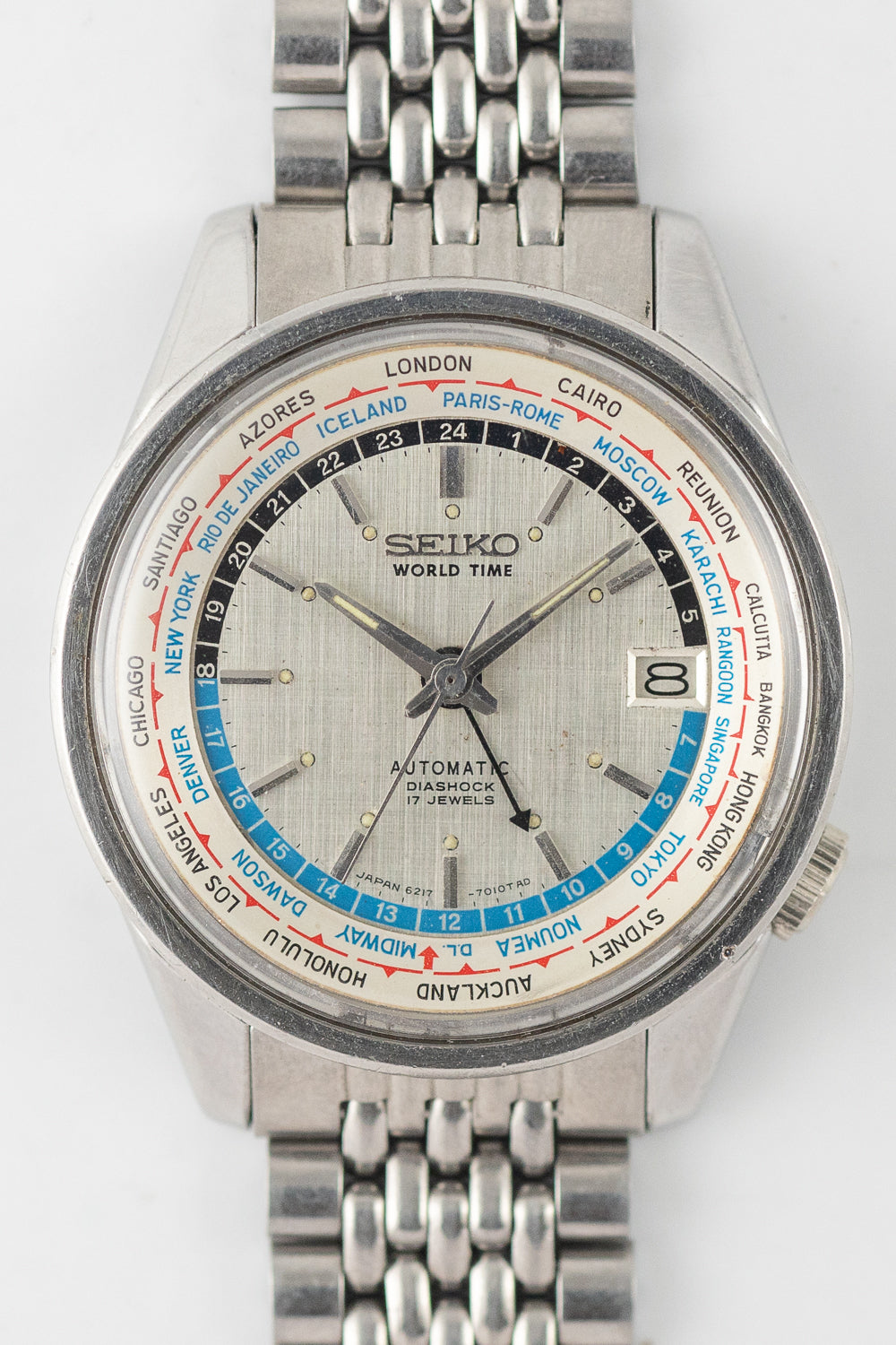 SEIKO WORLD TIME Ref.6217-7010