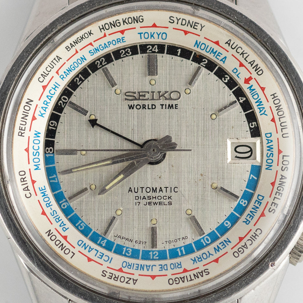 SEIKO WORLD TIME Ref.6217-7010