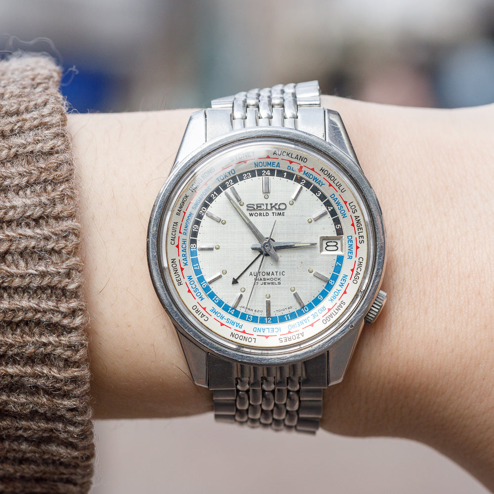 SEIKO WORLD TIME Ref.6217-7010