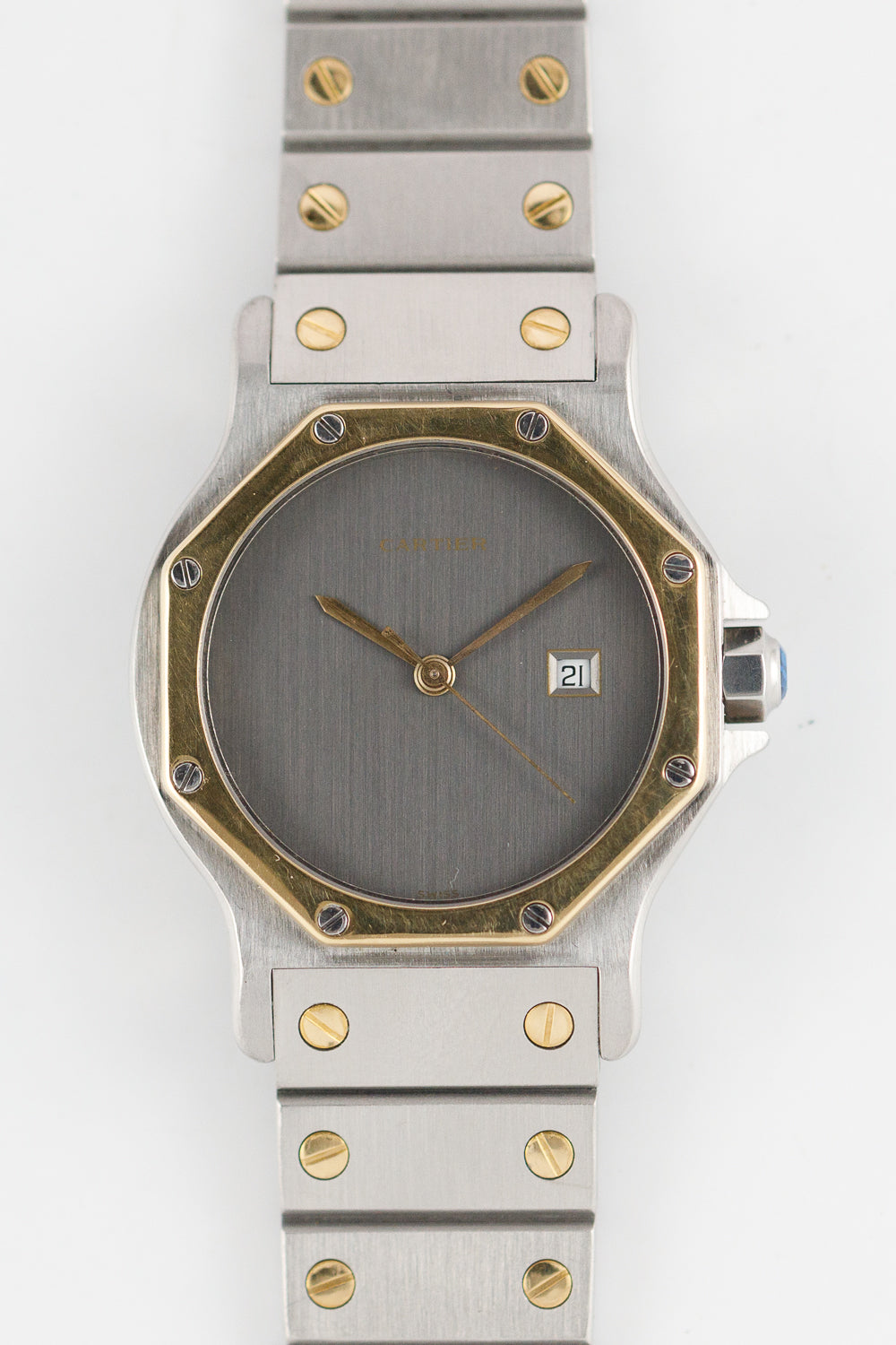 CARTIER LM SANTOS OCTAGON Ref.2966 Ghost Dial