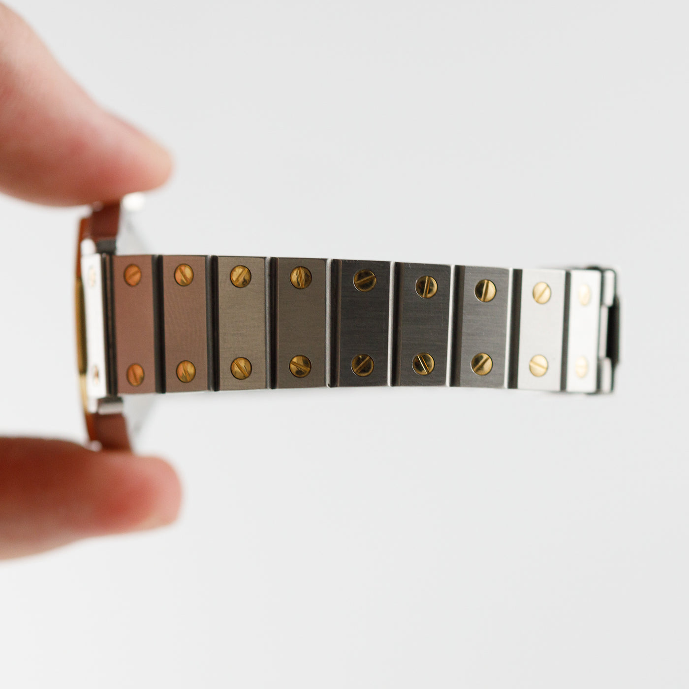 CARTIER LM SANTOS OCTAGON Ref.2966 Ghost Dial – TIMEANAGRAM