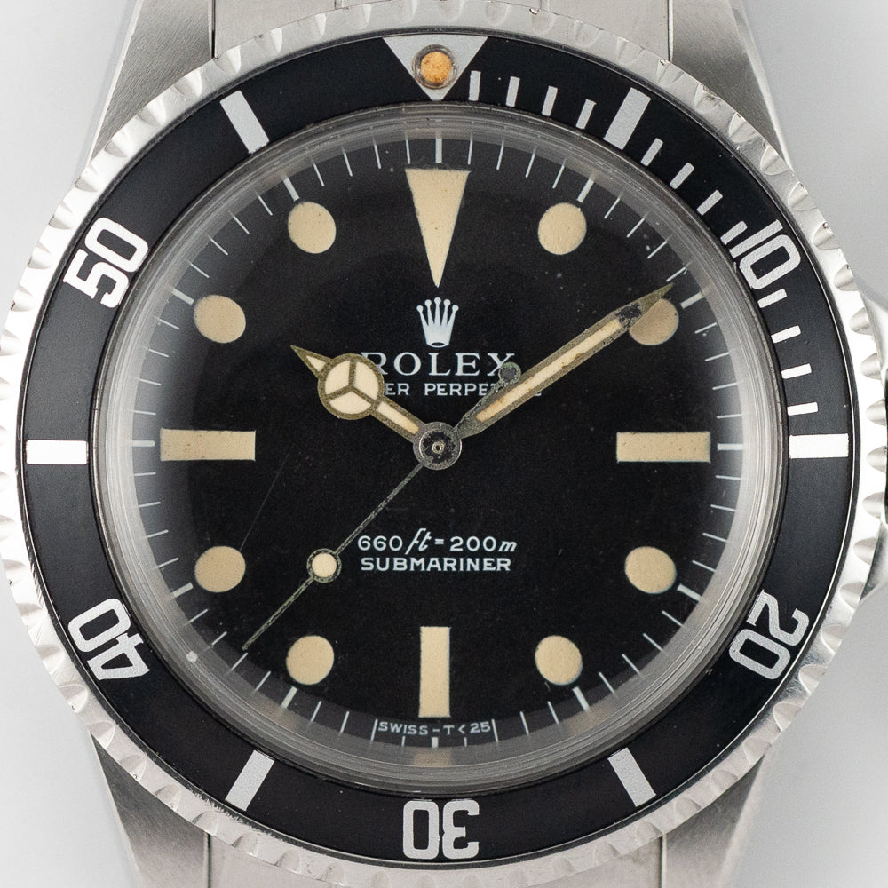 ROLEX SUBMARINER Ref.5513 No Serif Dial