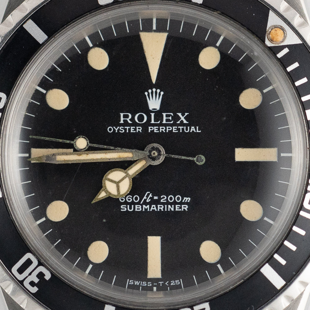 ROLEX SUBMARINER Ref.5513 No Serif Dial