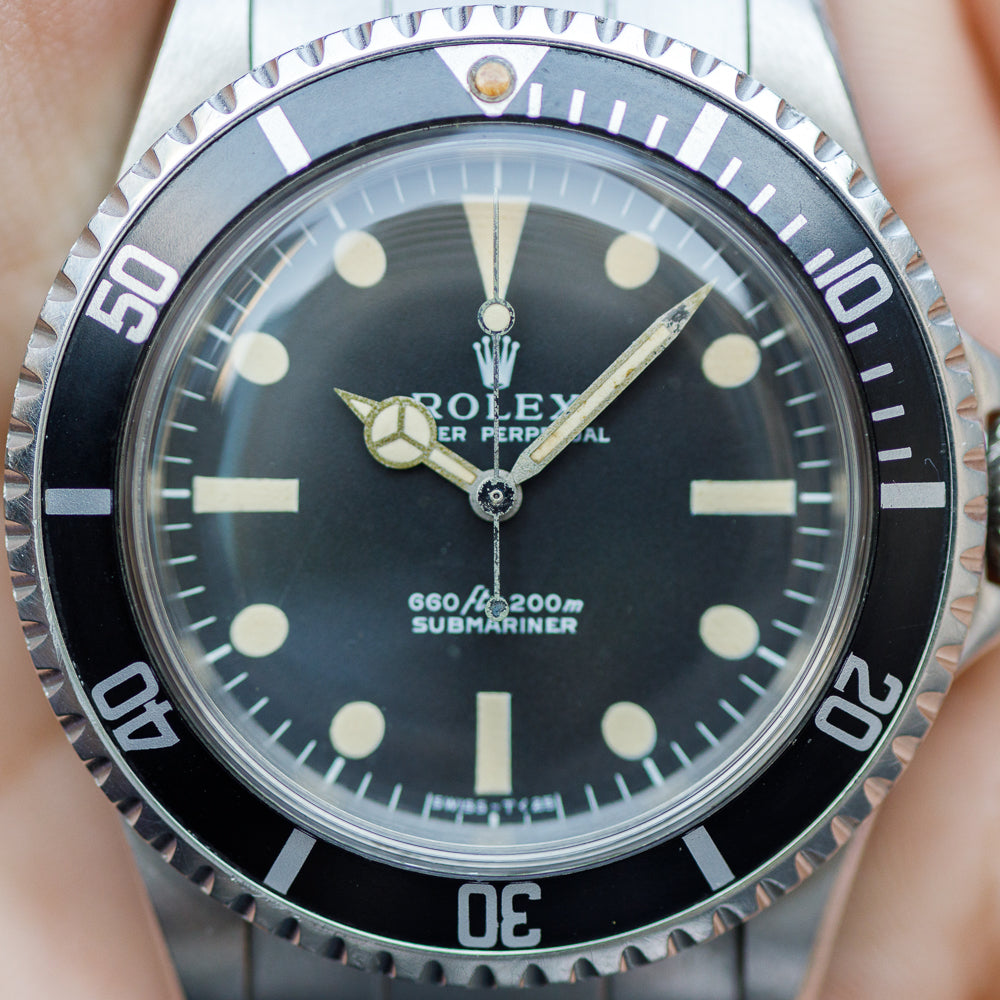 ROLEX SUBMARINER Ref.5513 No Serif Dial – TIMEANAGRAM